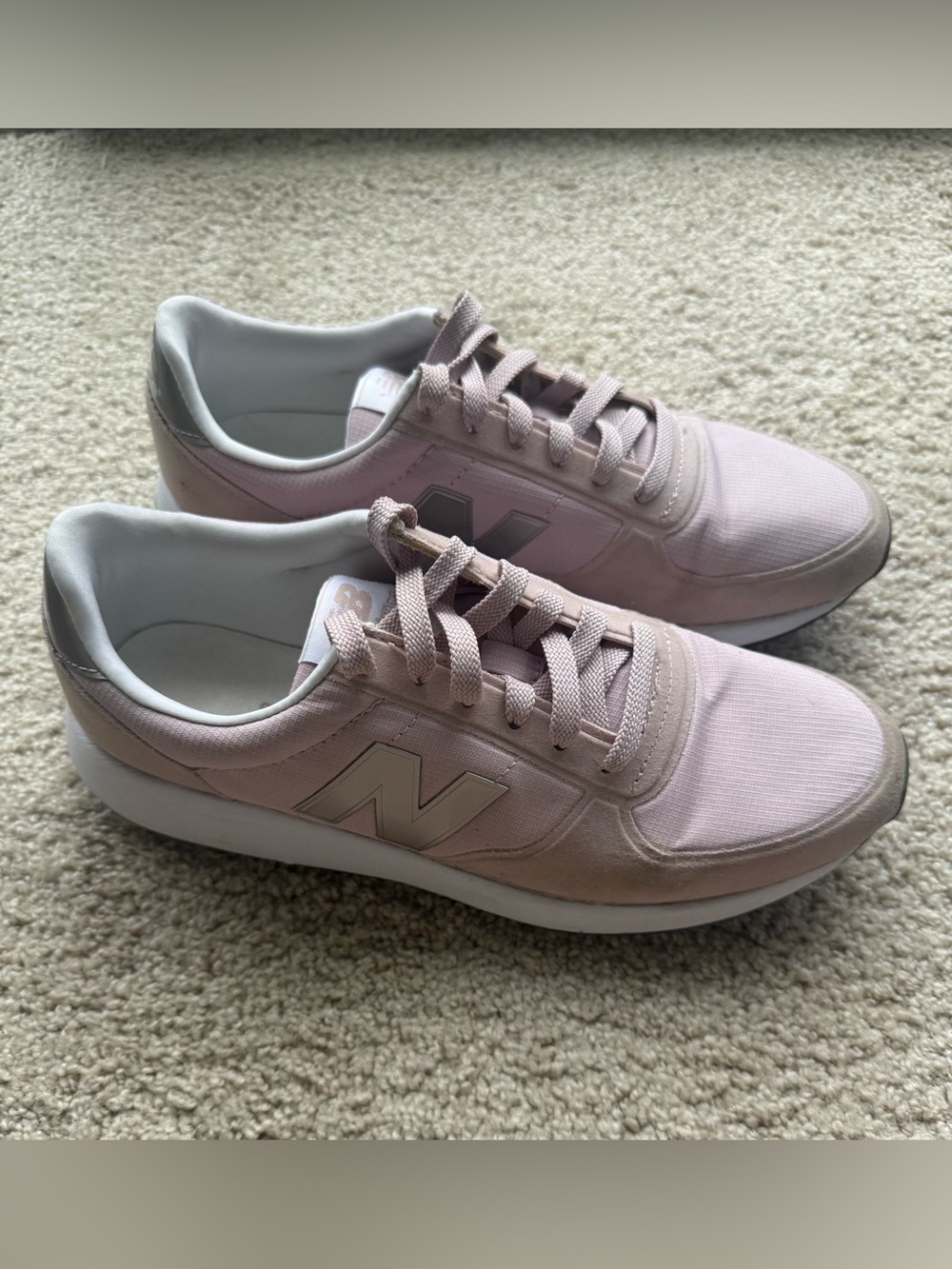 New Balance Light Pink Casual Sneakers Size 9